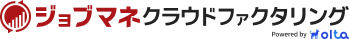 ジョブマネクラウドファクタリングのロゴ